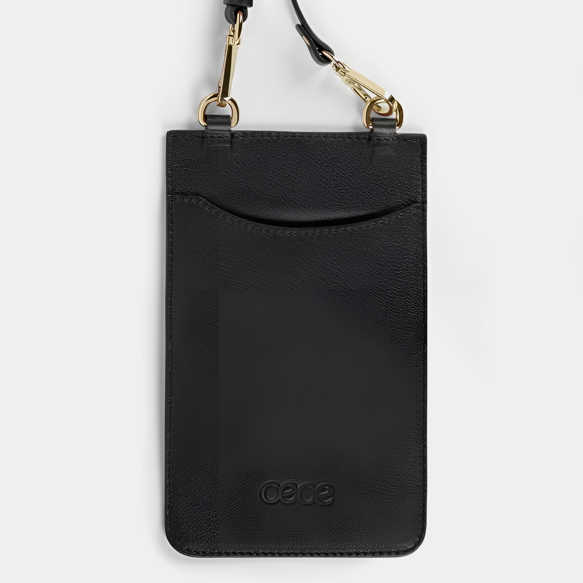 Funda Para Móvil  en piel de vacuno en color negro para hombre