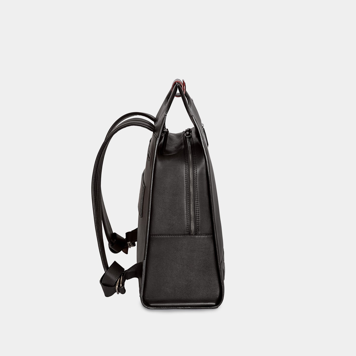 Bolso Ejecutivo grande en piel de becerro en color negro para hombre