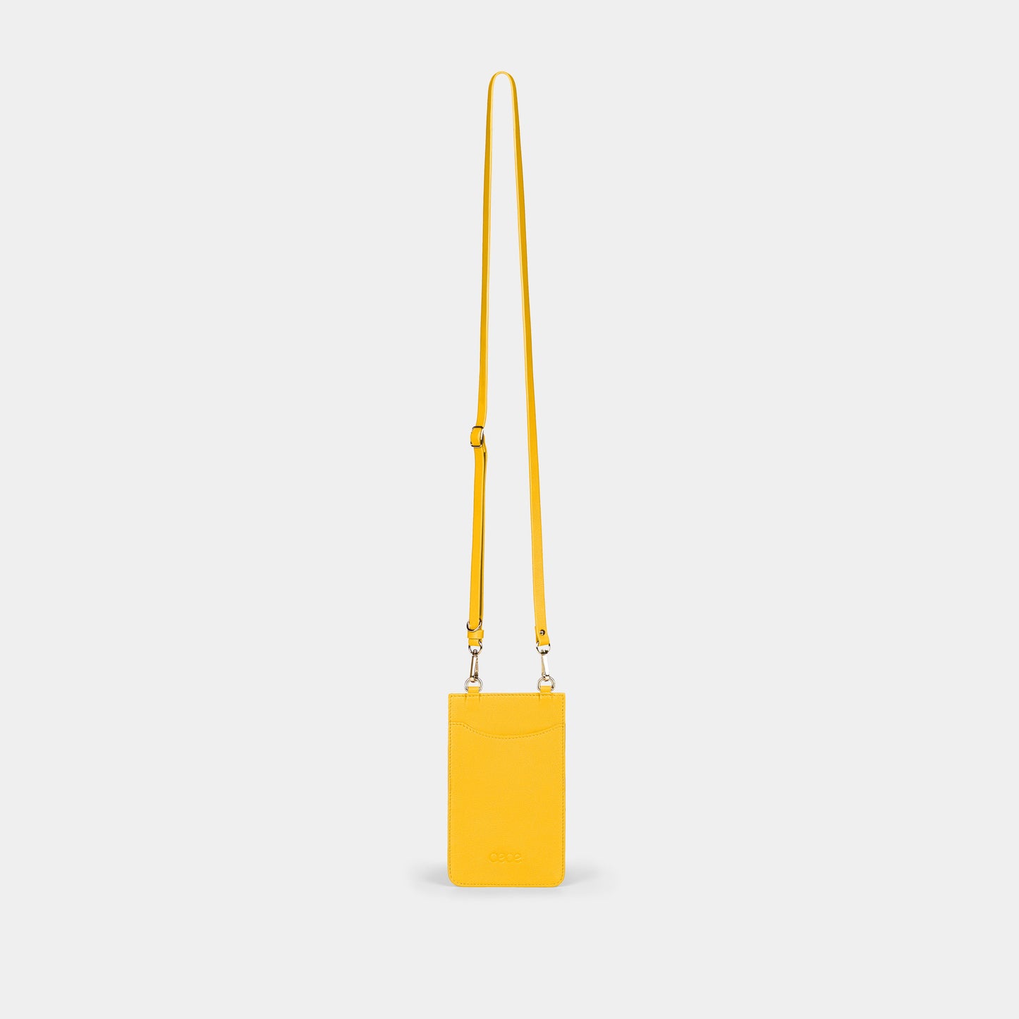 Funda Para Móvil en piel de vacuno en color amarillo para hombre