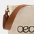 Bolso Shopper  grande en piel de vacuno en color blanco para mujer