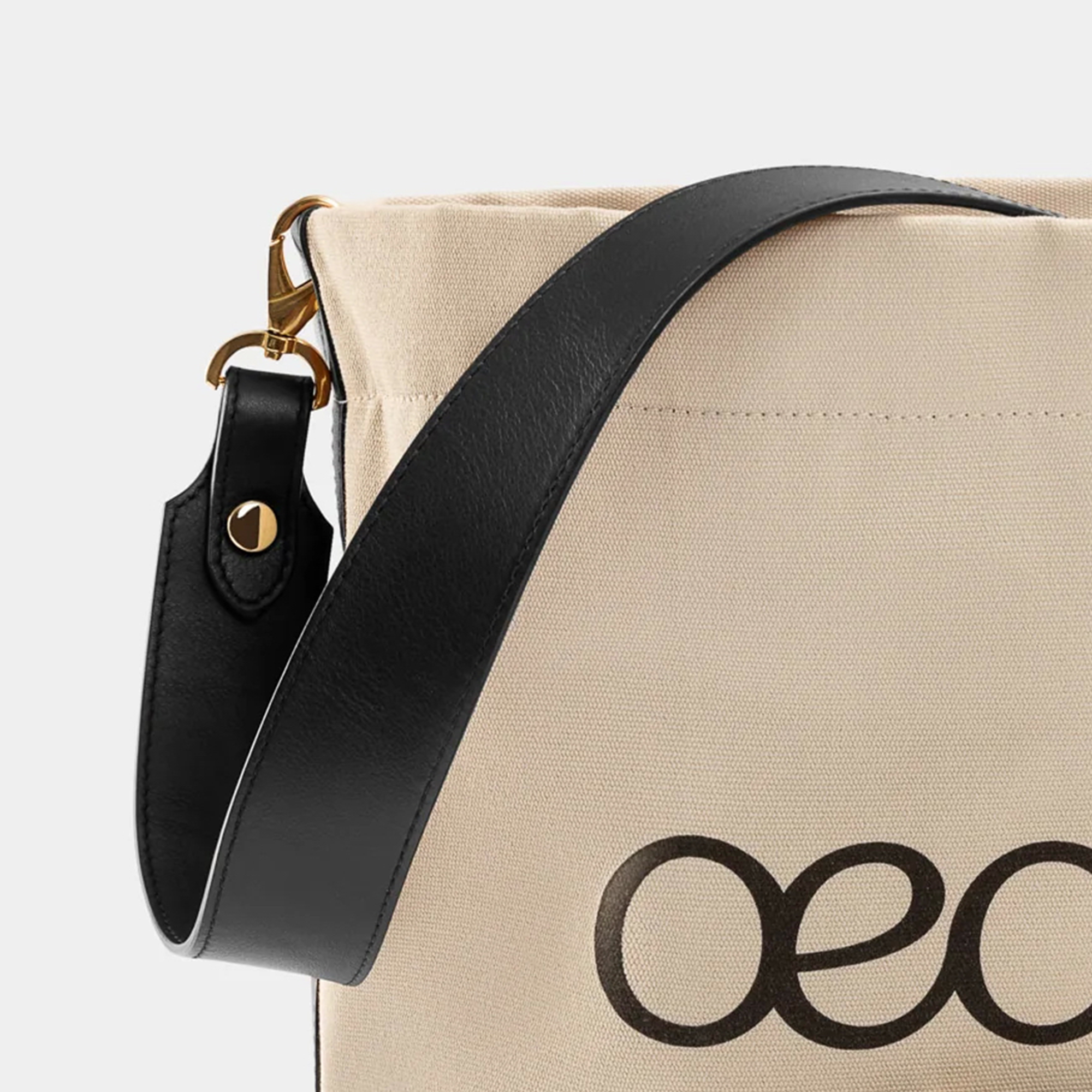 Shopping Bag grande en piel de ternera en color negro para mujer