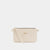 Bolso De Mano pequeño en piel de ternera en color blanco para mujer
