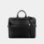 Bolso Ejecutivo  grande en piel de vacuno en color negro para hombre