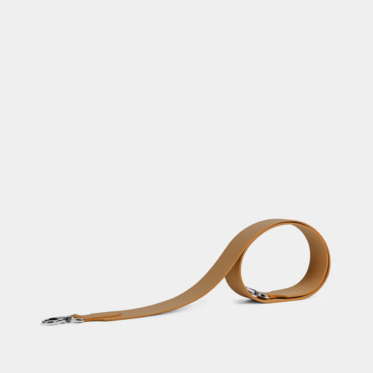 Correa Bolso  en piel de vacuno en color camel para 