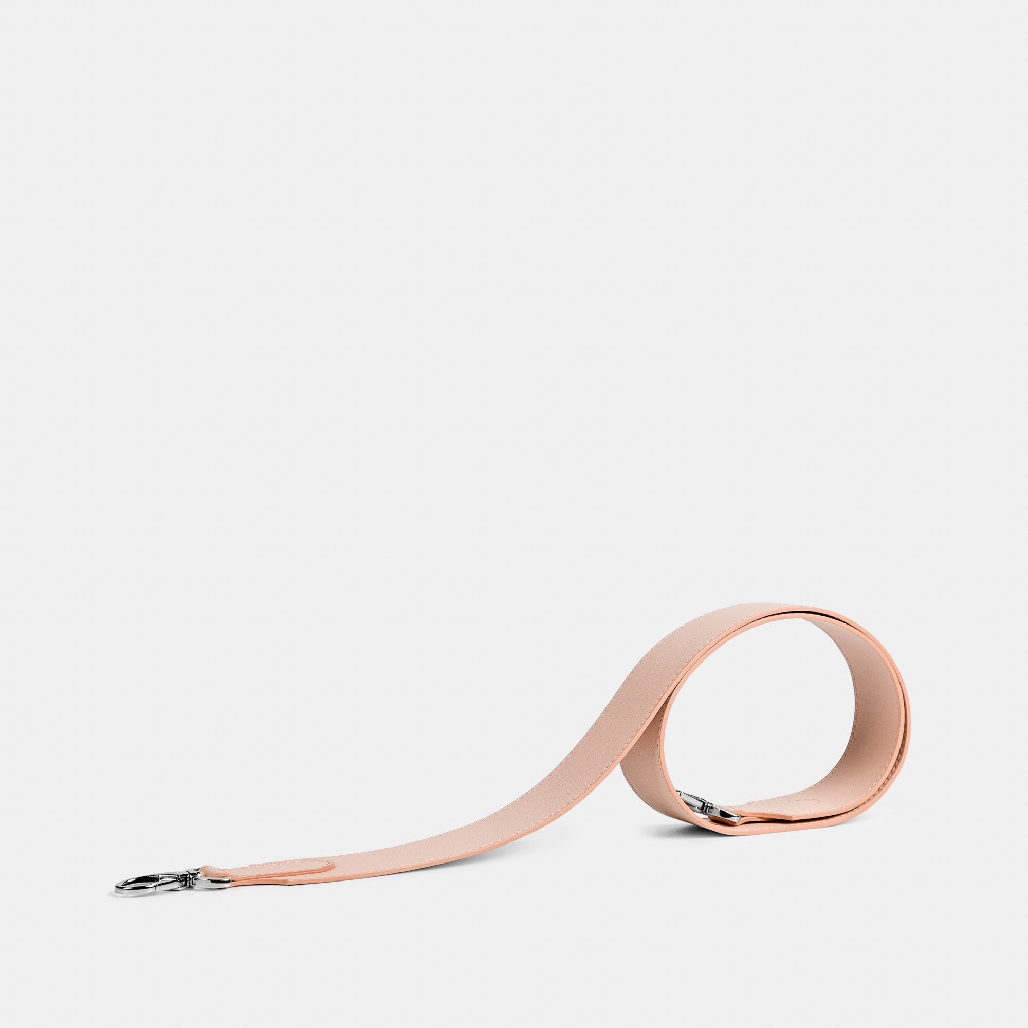 Correa Bolso  en piel de vacuno en color rosa para 