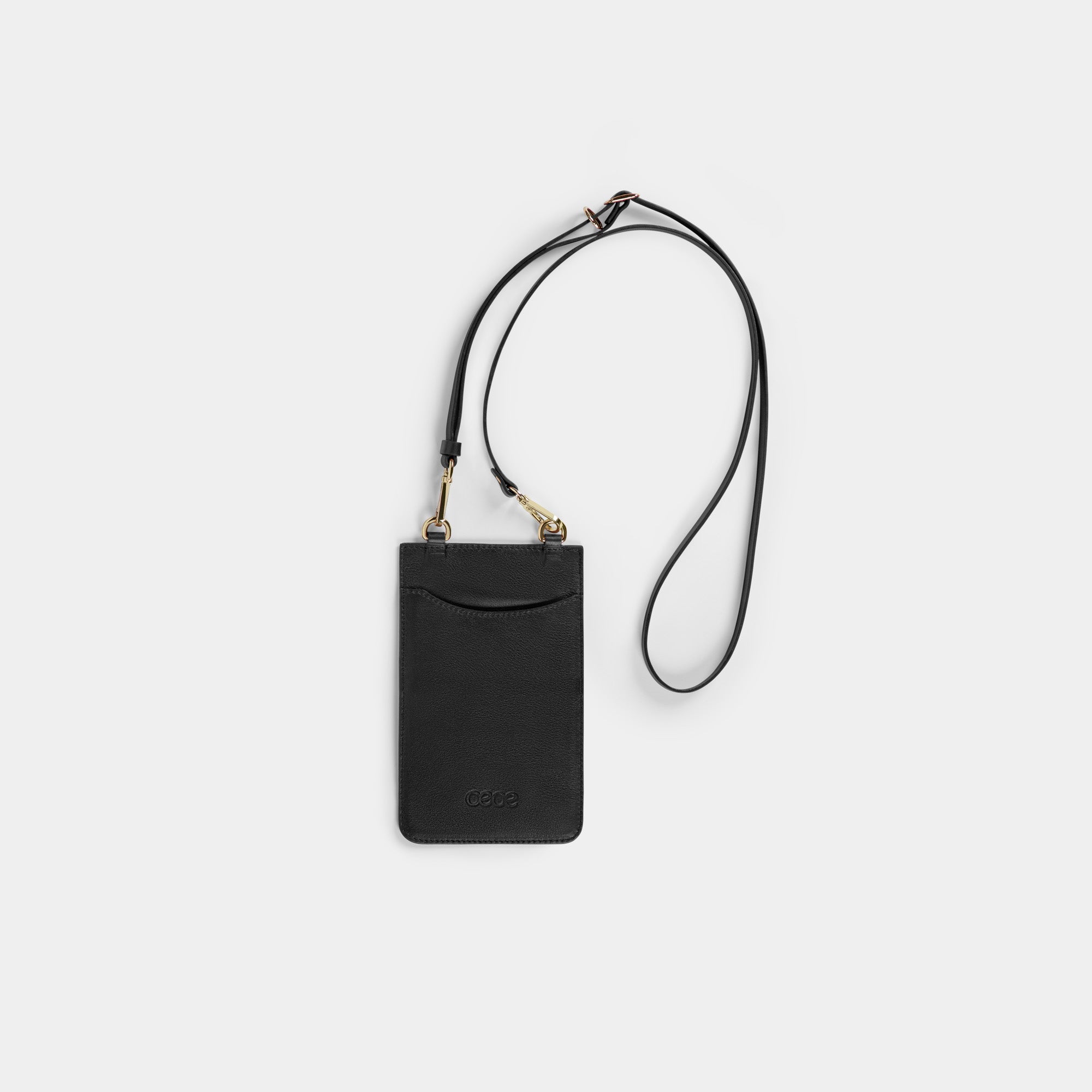 Funda Para Móvil  en piel de vacuno en color negro para hombre