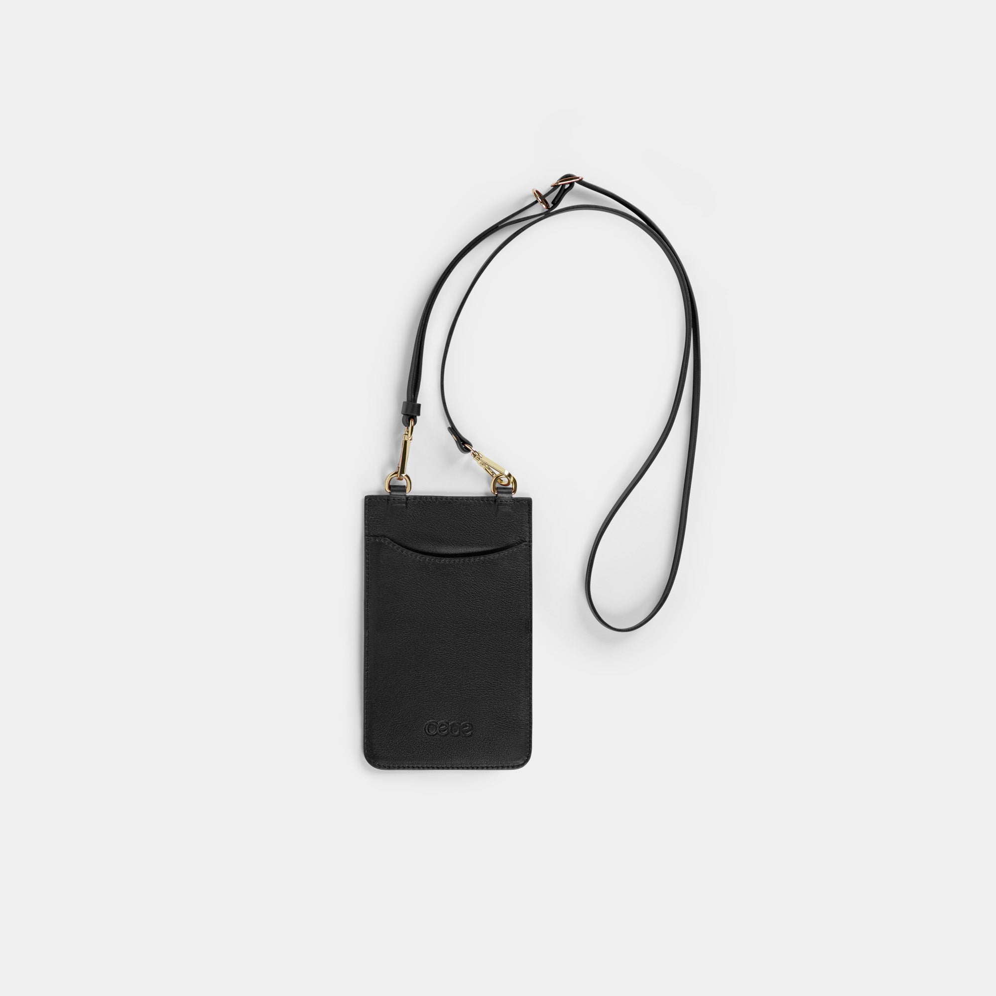 Funda Para Móvil  en piel de vacuno en color negro para hombre