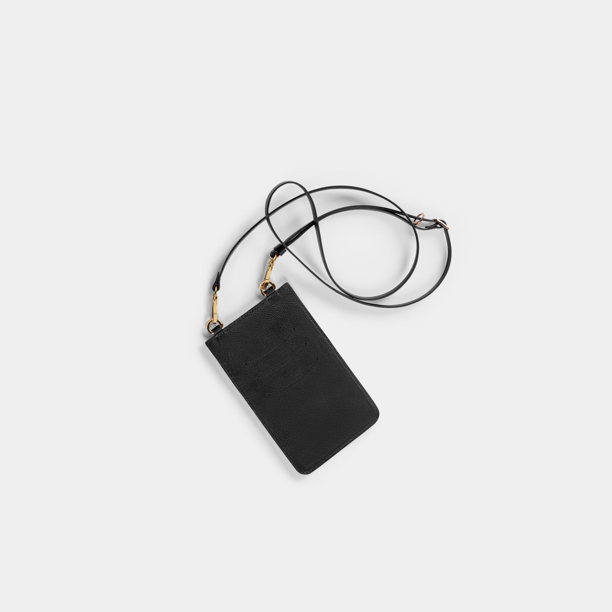 Funda Para Móvil  en piel de vacuno en color negro para hombre