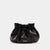 Minibolso pequeño en piel de cordero en color negro para mujer